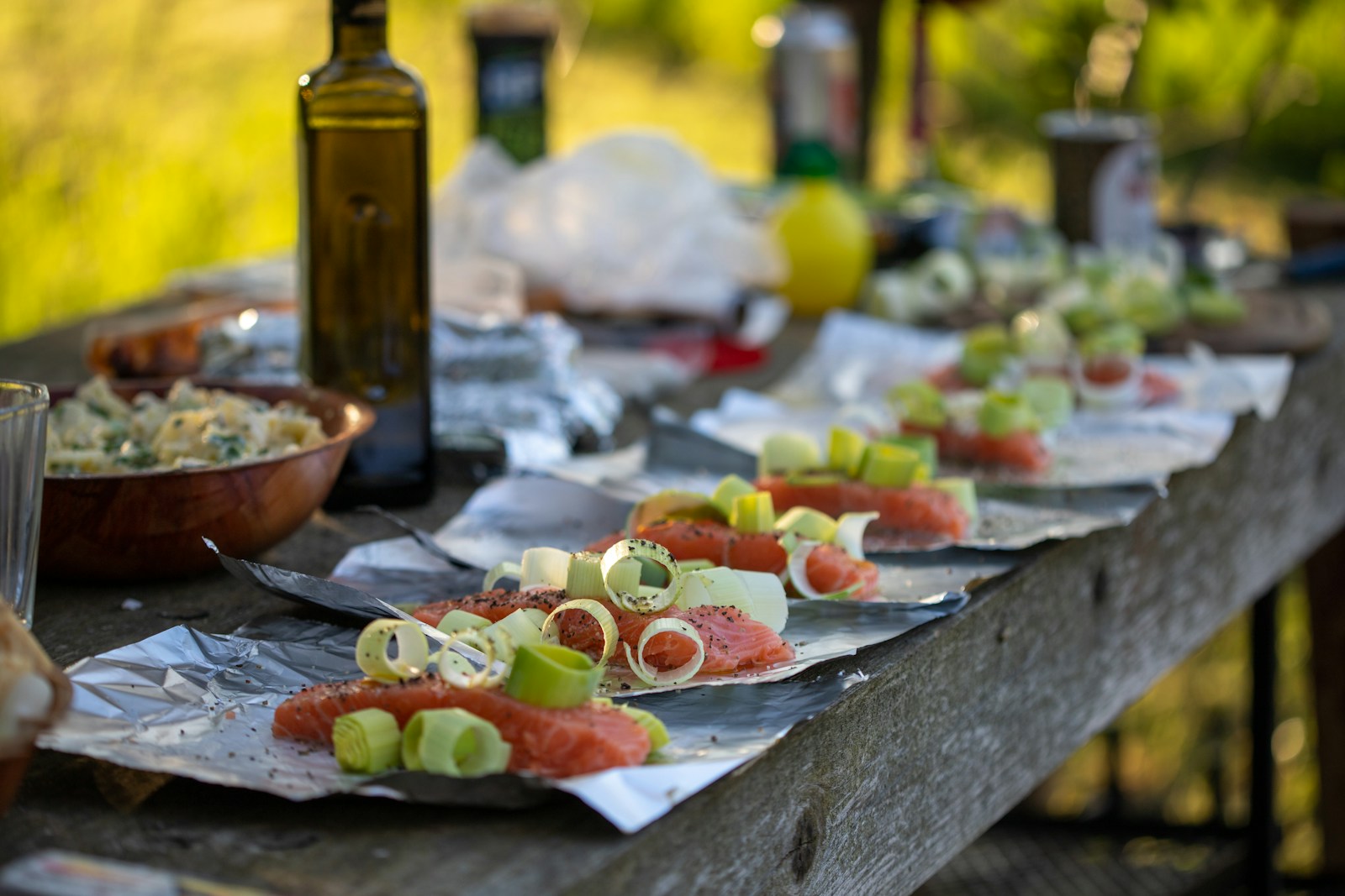 Luxusní piknikové občerstvení připravené naším cateringem v Praze